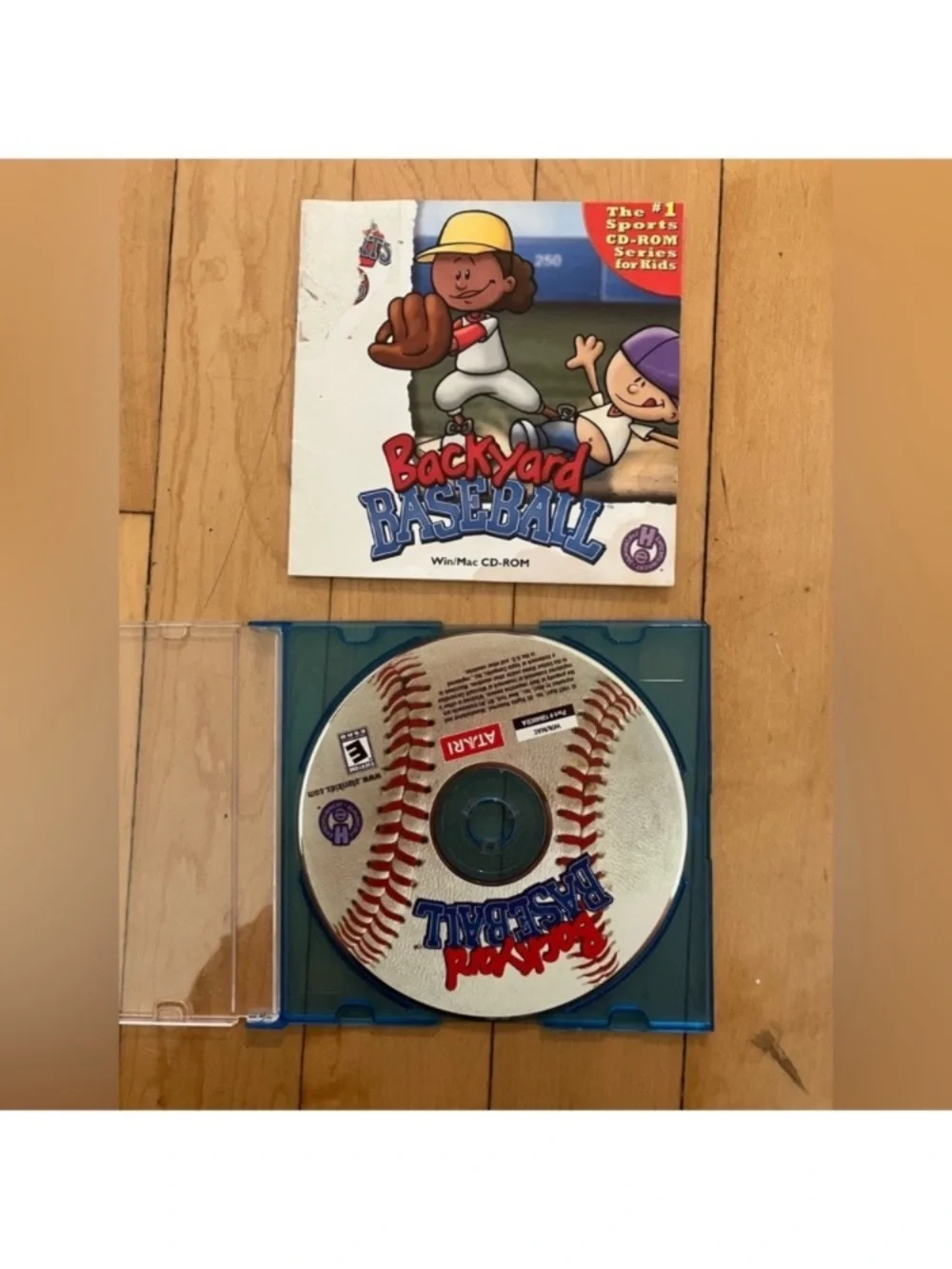 Backyard Baseball CD-ROM Computer Game from Humongous Entertainment Atari